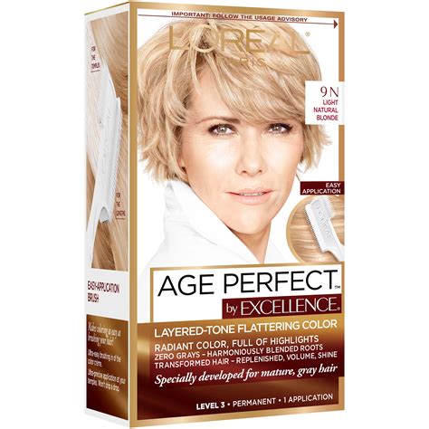 age perfect l'oreal hair color